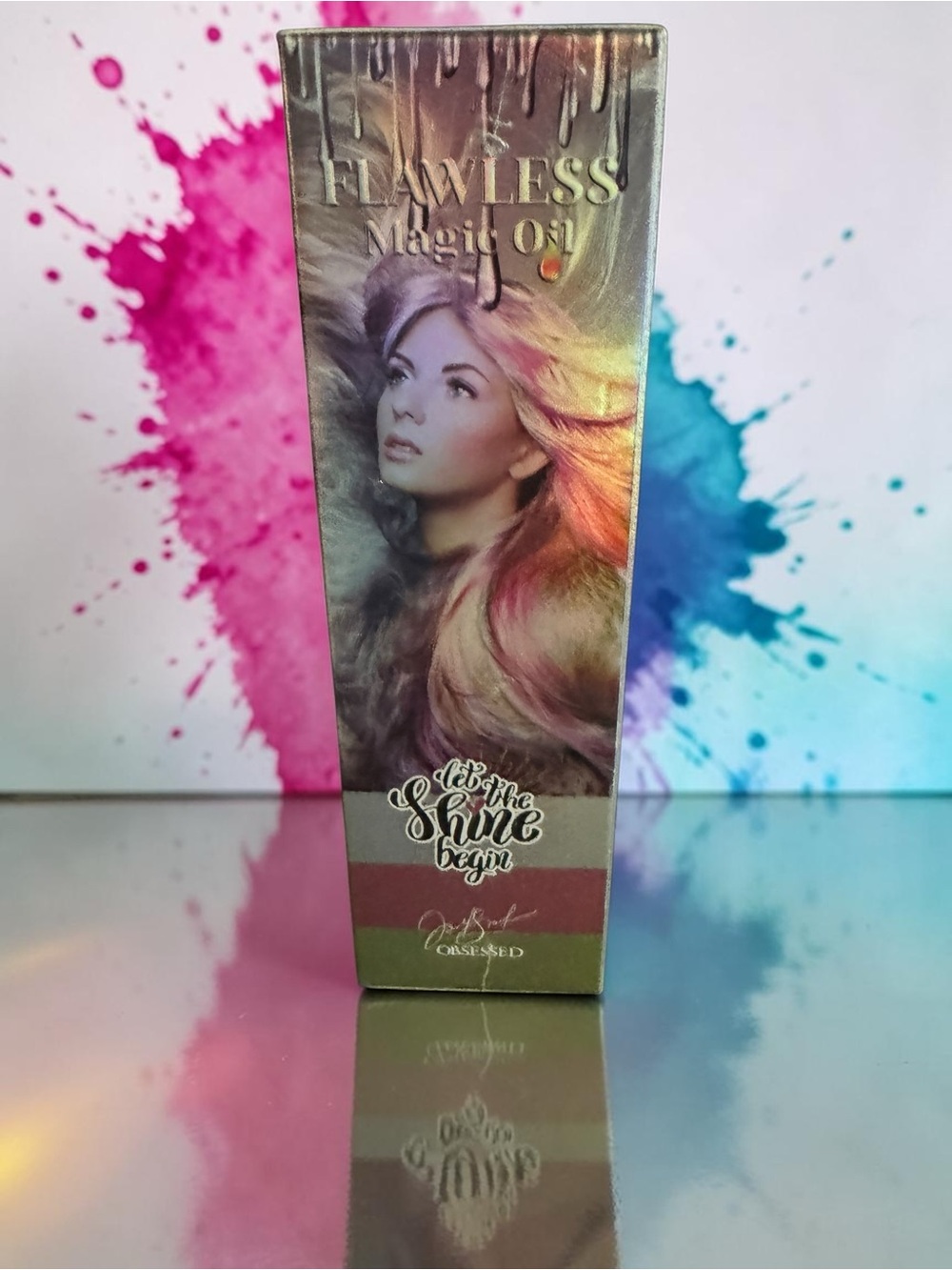 Jessica Simpson Flawless Magic Oil Hair Treatment “Let the Shine Begin”